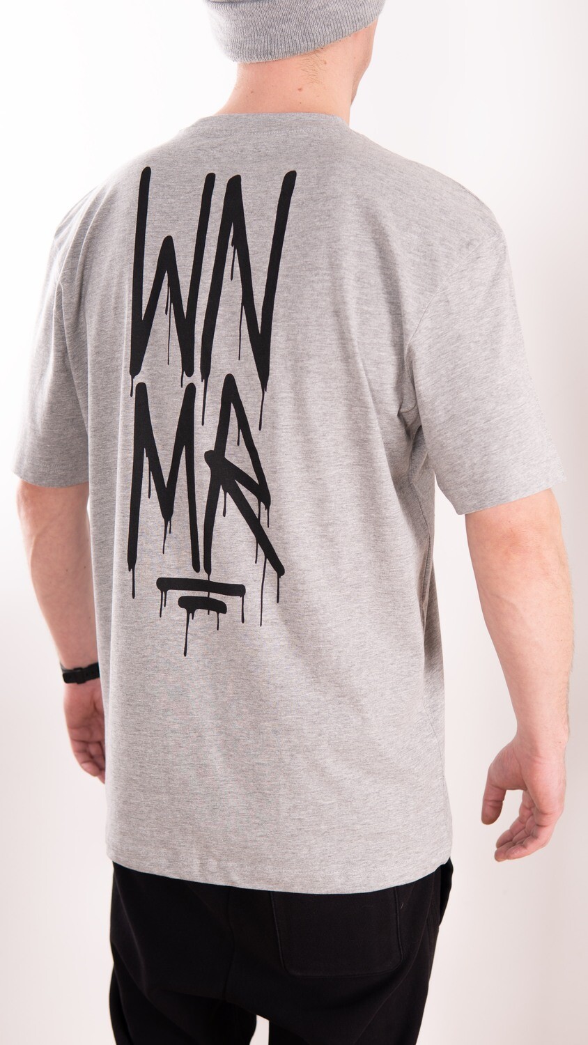 WNMR x APED Shirt Grau
