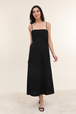 Dolce Vita Dress with Pockets in Black