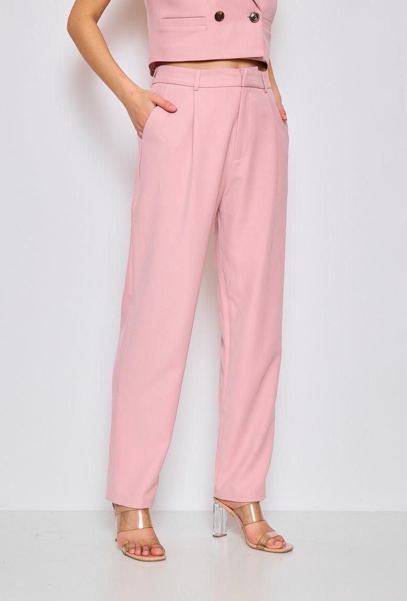 The Margot Dusky Pink Classic Fit Trouser