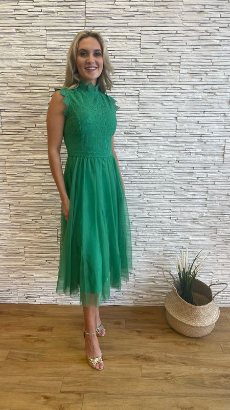 Arabella Dress in Green