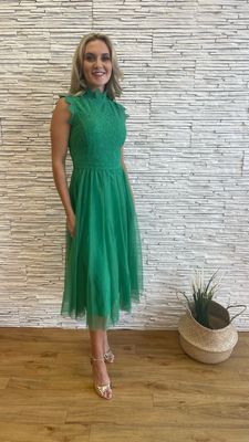 Arabella Dress in Green