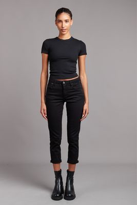 Toxik Boyfriend Diamonte Jeans In Black