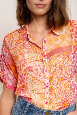The Biba Shirt In Fuchsia