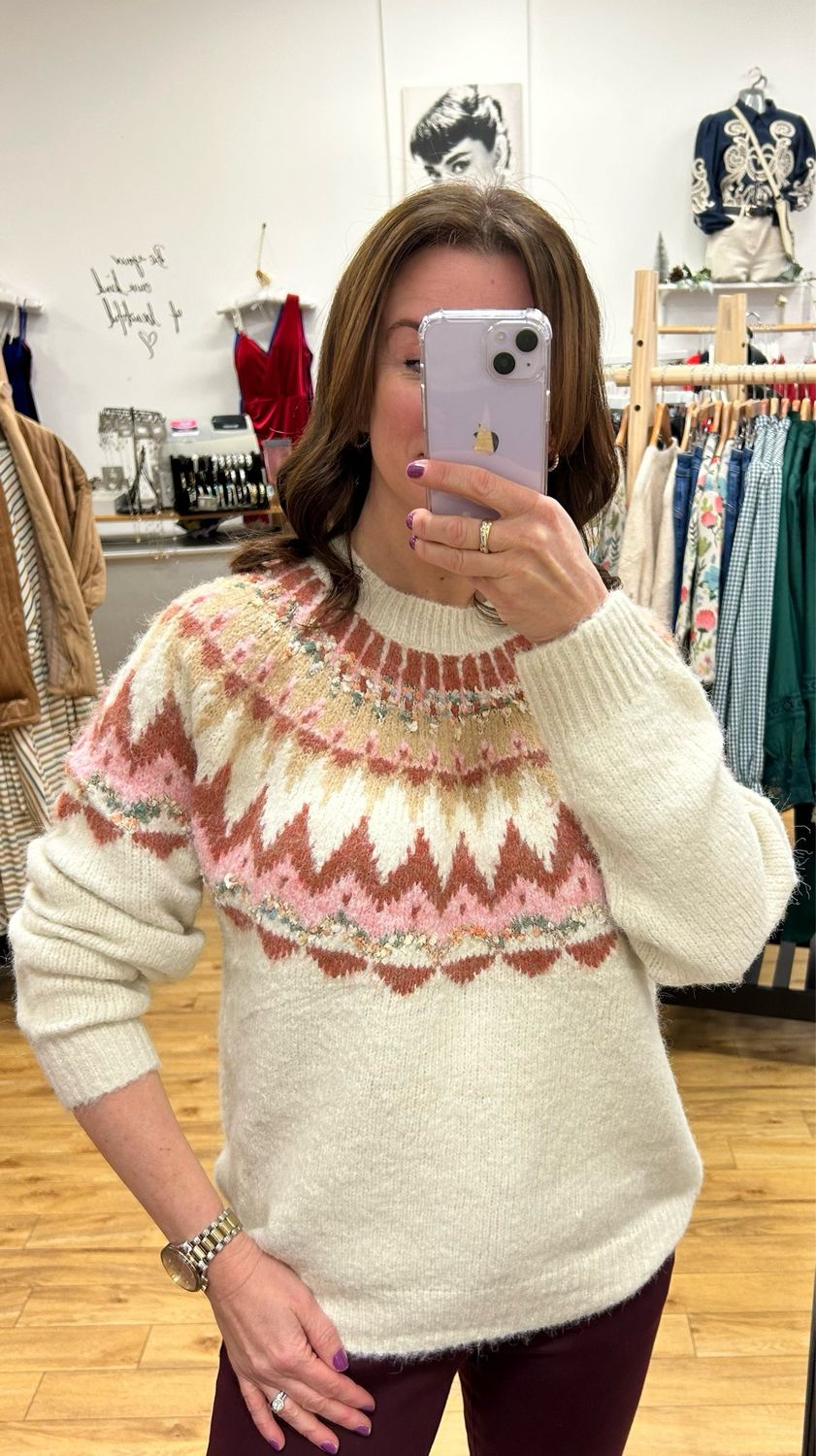 The Ashley Fair Isle Knit