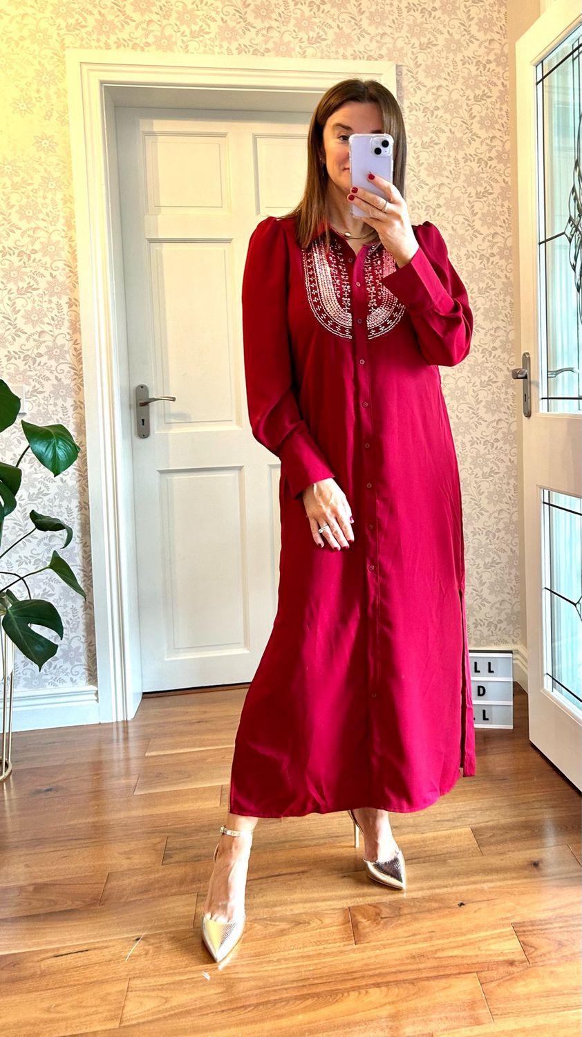 The Ella In Burgundy