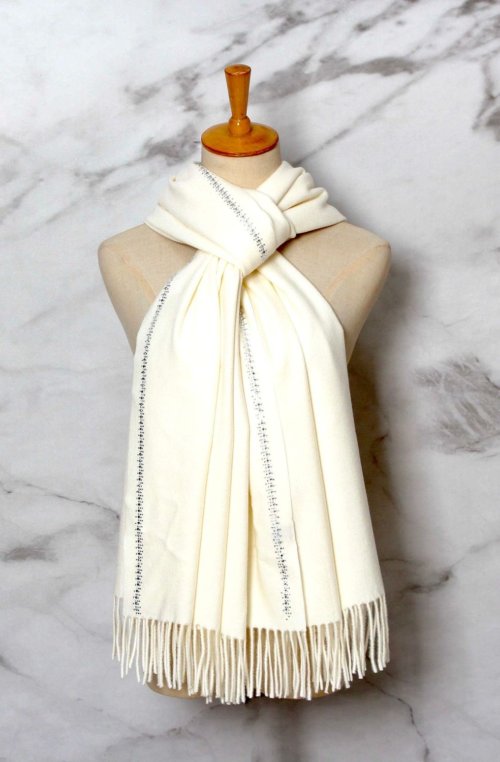 The Ziggy Scarf In Cream