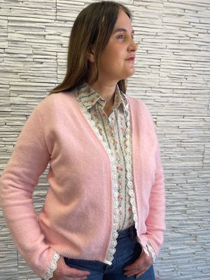 The Nina Super Soft Candy Pink Cardigan
