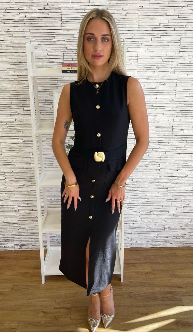 The Audrey Dress In Black