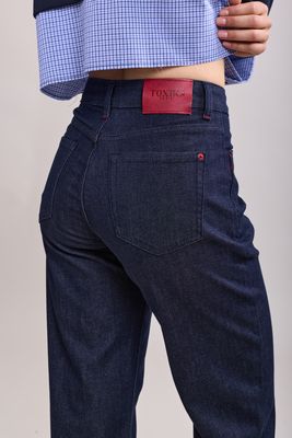 Toxik Mom/Boyfriend Jean in Dark Indigo