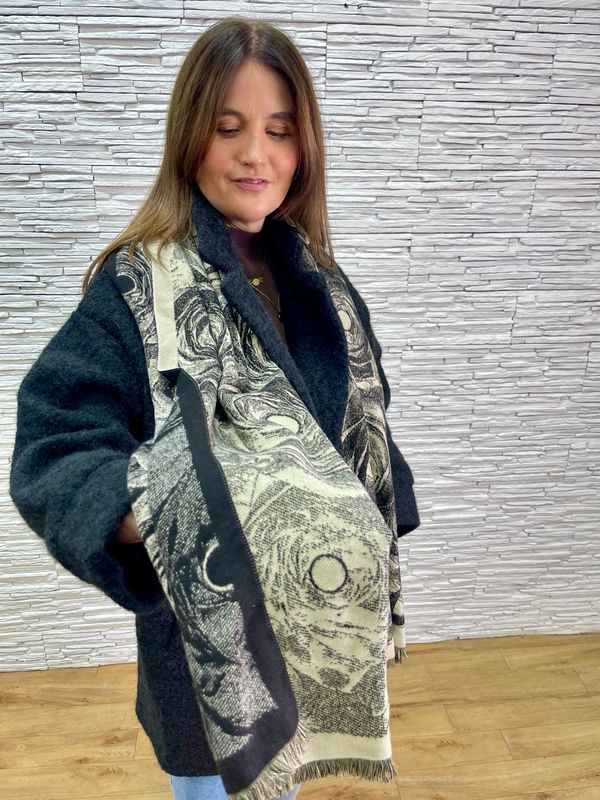 The Rose Two Way Scarf