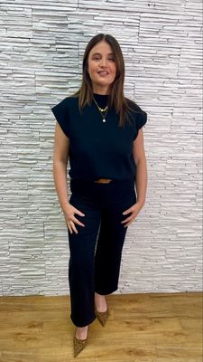 The Shelby Top In Black