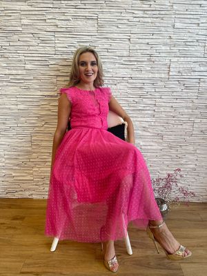 Casey Dress in Pink