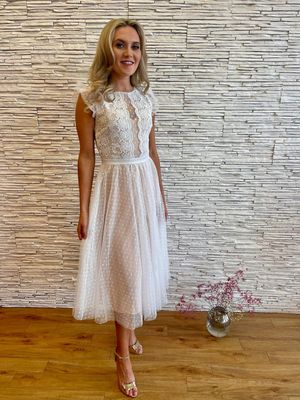 Casey Dress in White