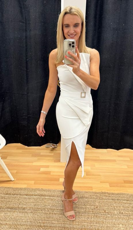 The Victoria Strapless Wiggle Dress