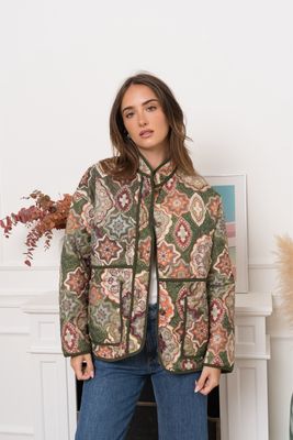 The Kendal Paisley Printed Jacket