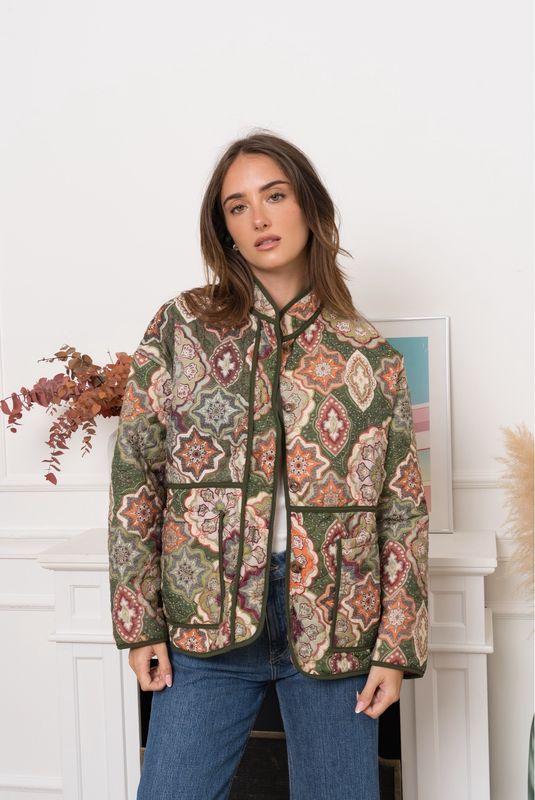 The Kendal Paisley Printed Jacket