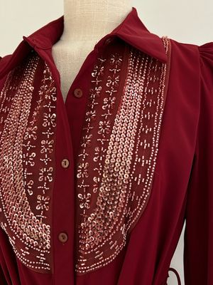 The Ella In Burgundy