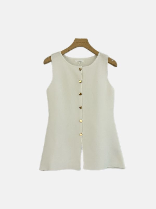 The Ada Waistcoat In Off White