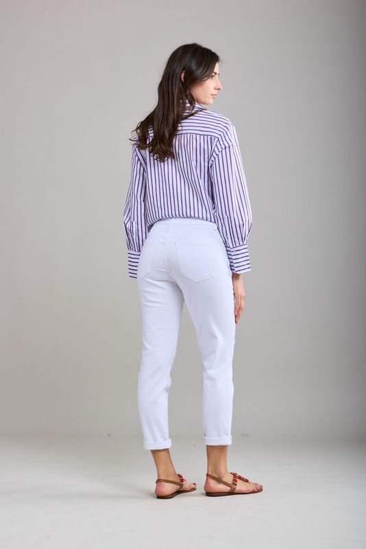 Toxik Boyfriend Jeans In White