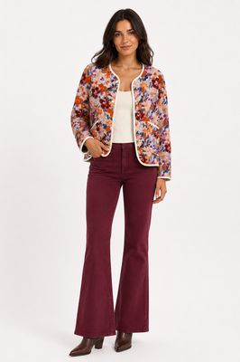 The Amber Oriental Quilted Jacket