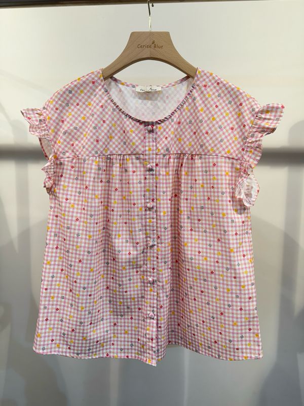 The Kelly Gingham Top