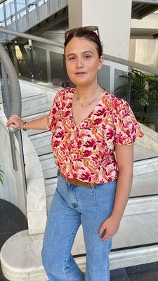 The Florrie Floral Print Top