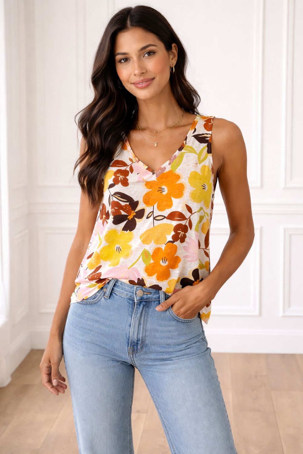 The Amber Floral Cami