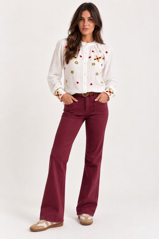 The Laura Embroidered Shirt