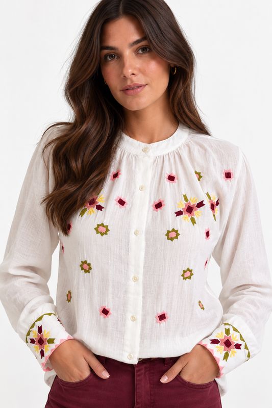 The Laura Embroidered Shirt