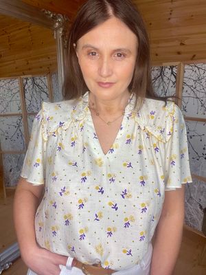 The Lilah Ditsy Print Top