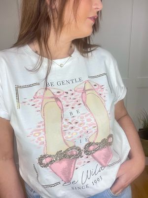 The Cute Bow Heels T Shirt