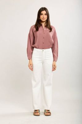 Toxik Straight Leg Jeans In White