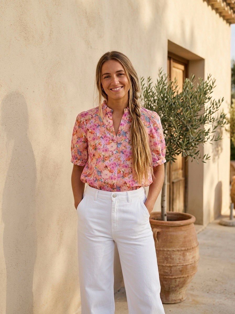 The Aston Ditsy Floral Blouse