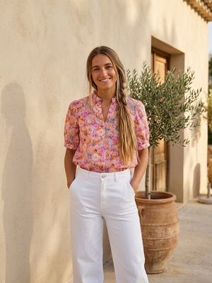 The Aston Ditsy Floral Blouse
