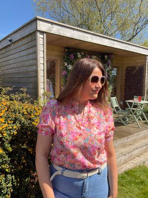 The Aston Ditsy Floral Blouse
