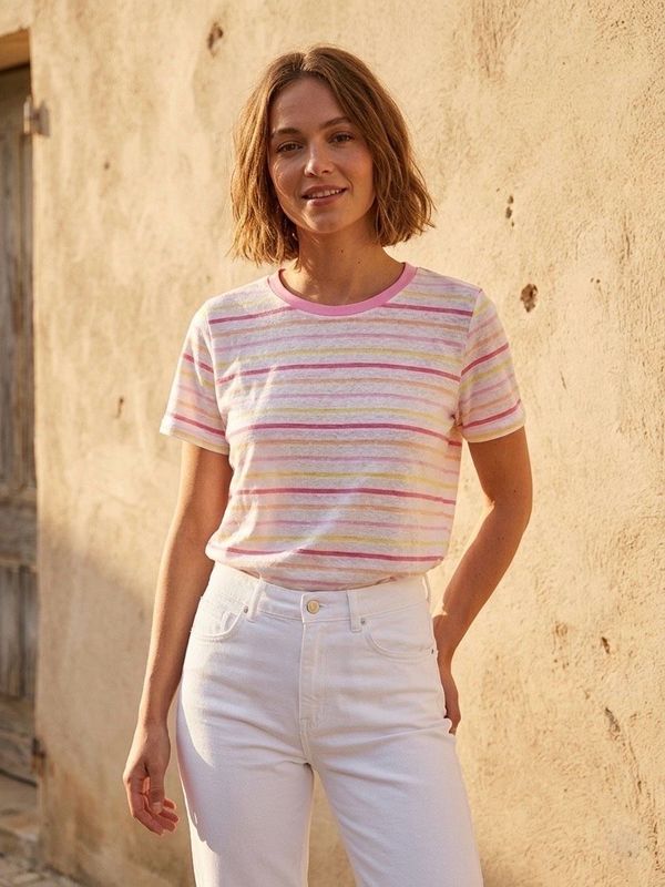 The Mollie Candy Stripe TShirt