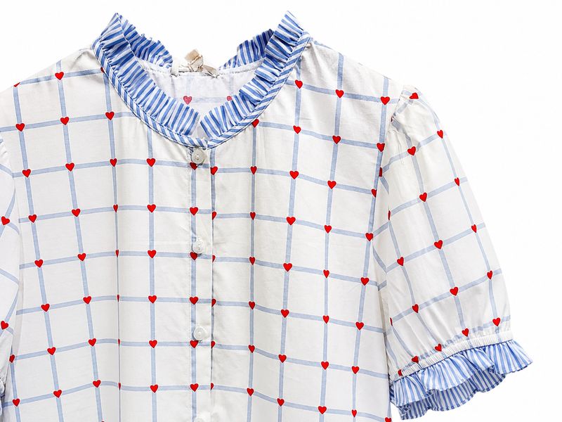 The Jaden Love Heart Blouse