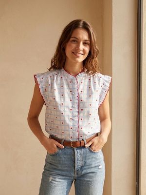 The Lisa Love Heart Blouse