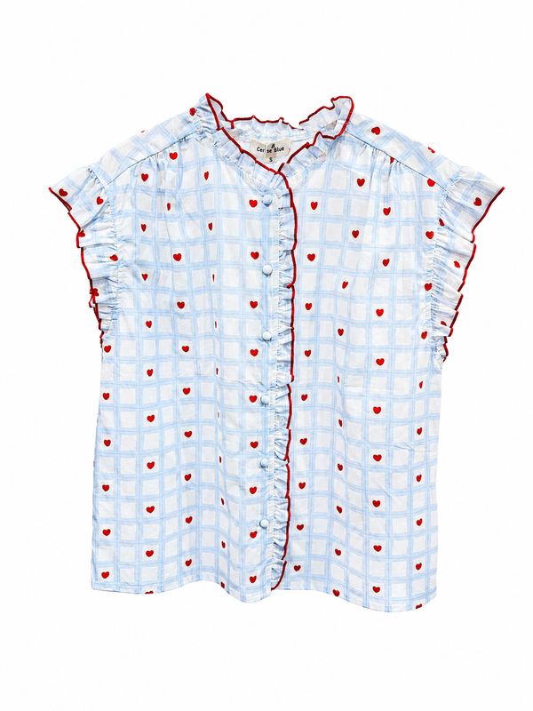 The Lisa Love Heart Blouse