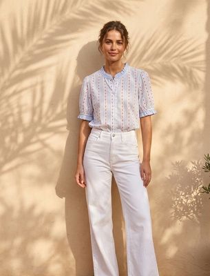 The Jaden Ditsy Floral Blouse