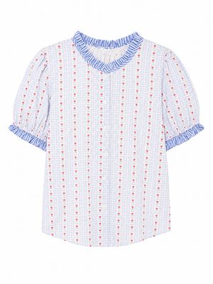 The Jaden Ditsy Floral Blouse