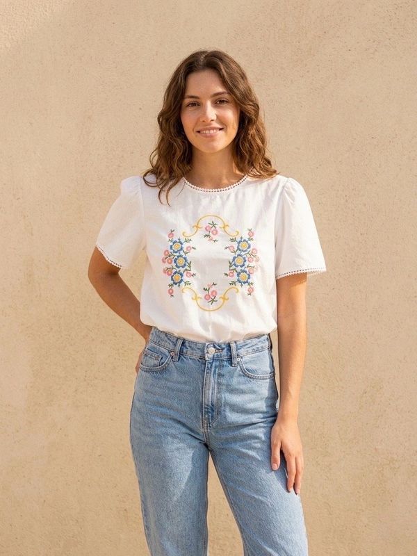 The Tyler Embroidered Top