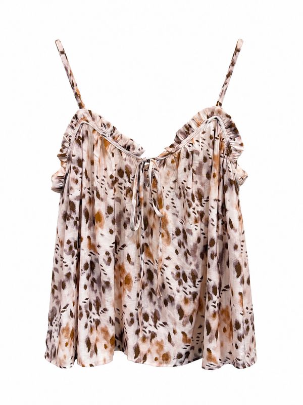 The Theodora Animal Abstract Cami