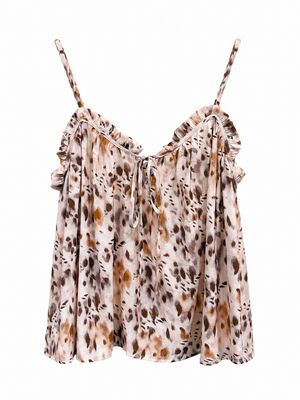 The Theodora Animal Abstract Cami