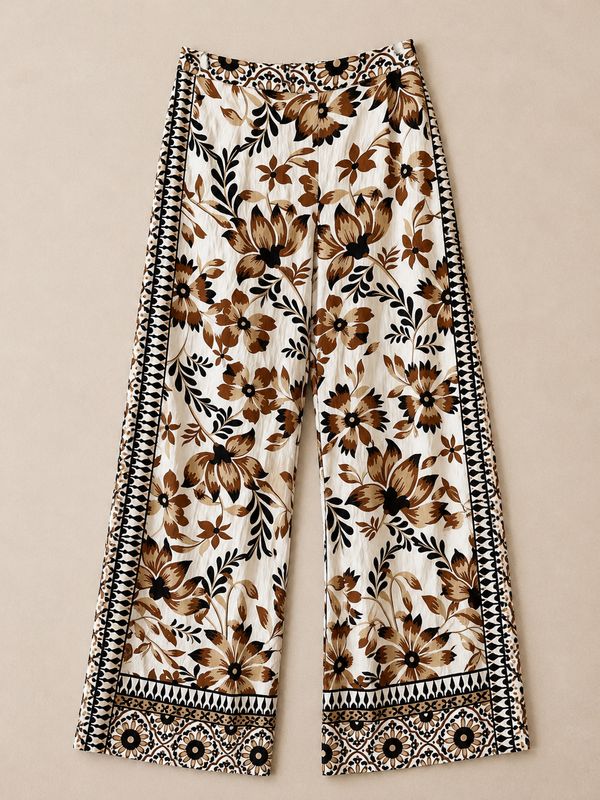 The Hazel Floral  Trousers