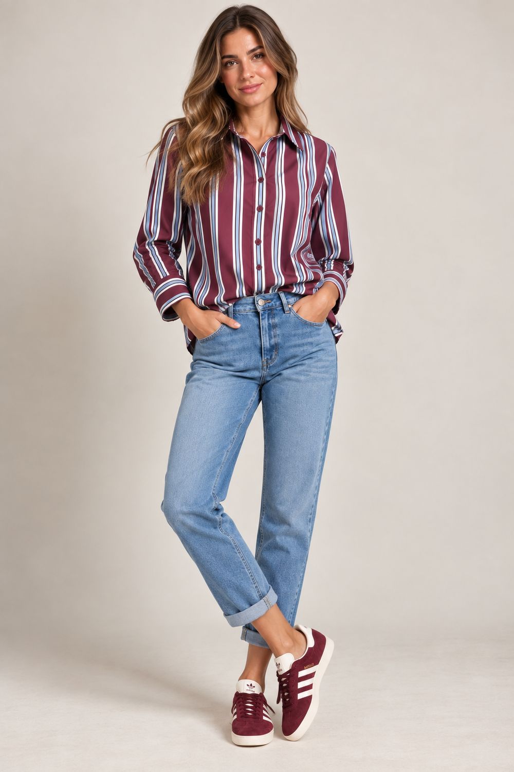 The Evie Striped Shirt