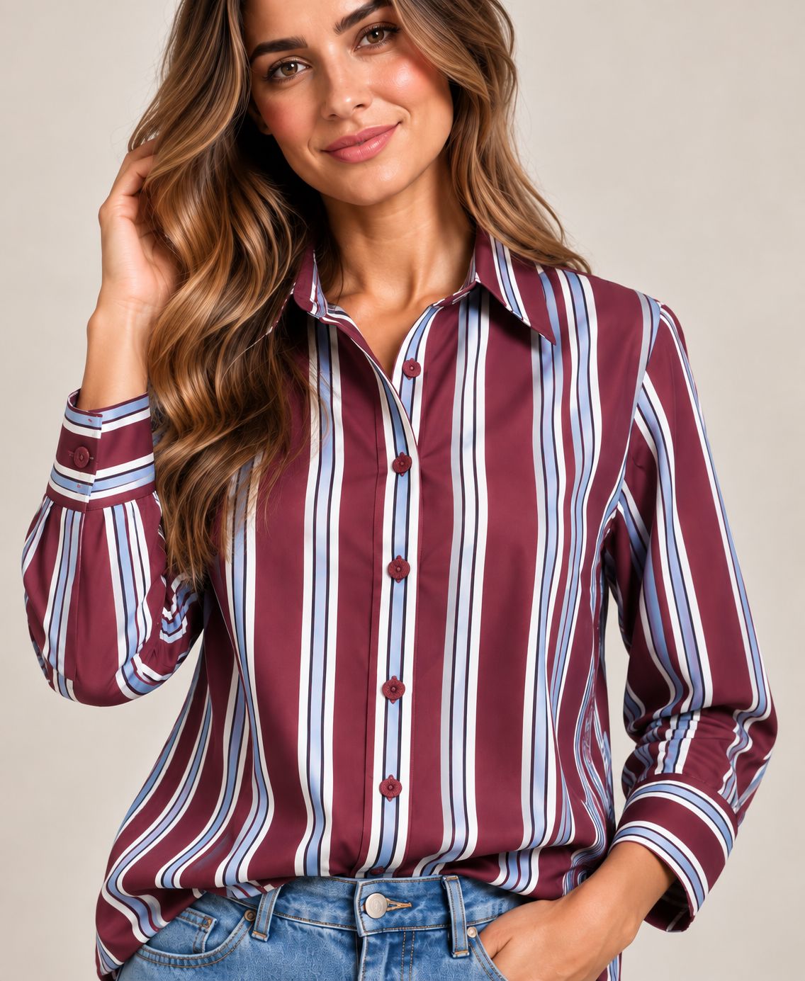 The Evie Striped Shirt