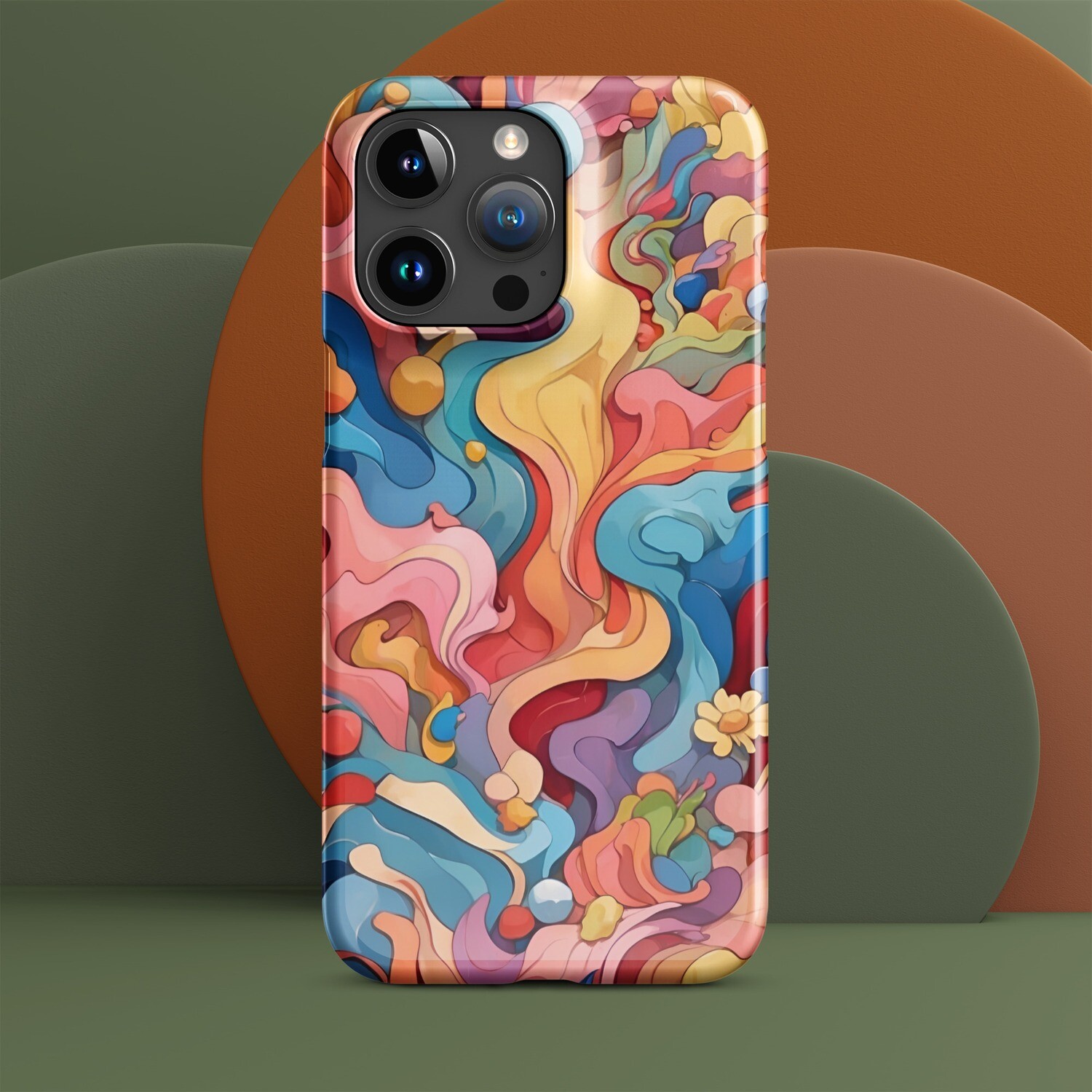 Colourful Blocks Snap case for iPhone®
