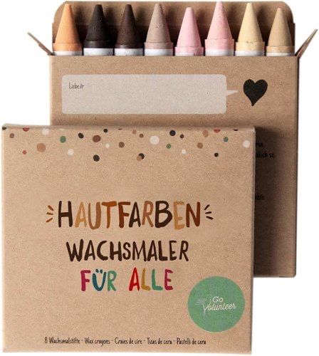 Hautfarben Wachsmaler