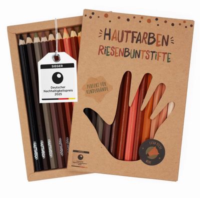 Riesen Hautfarbenbuntstifte